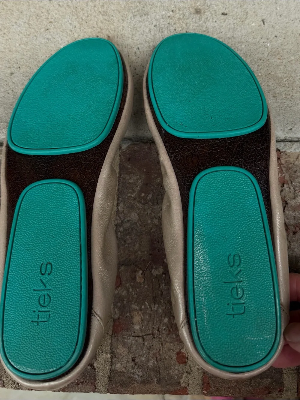 Tieks classic metallic